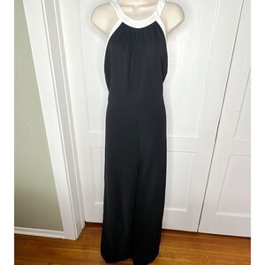 Petal & Pup Micaela Jumpsuit Black/White Nwot Size XL